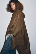 CHUBASQUERO CAPA OVERSIZE CAPUCHA ZW COLLECTION
