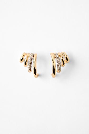 PENDIENTES EARCUFF BRILLOS