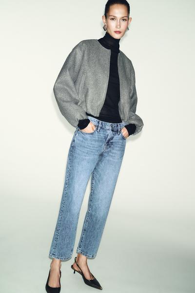JEANS Z1975 CROPPED TIRO MEDIO