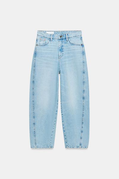 JEANS TRF CROPPED TIRO MEDIO