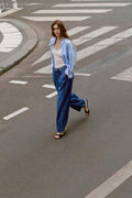 JEANS Z1975 LOOSE FIT TIRO ALTO CORCHETES