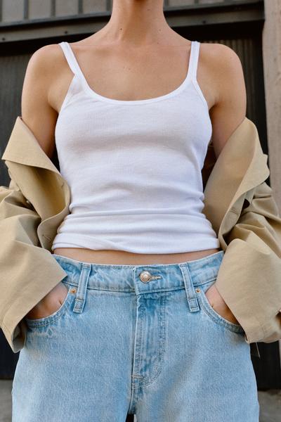JEANS Z1975 CROPPED TIRO MEDIO