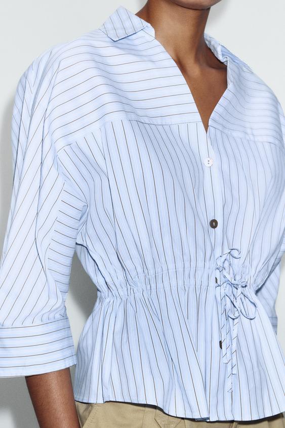 CAMISA RAYAS LAZOS