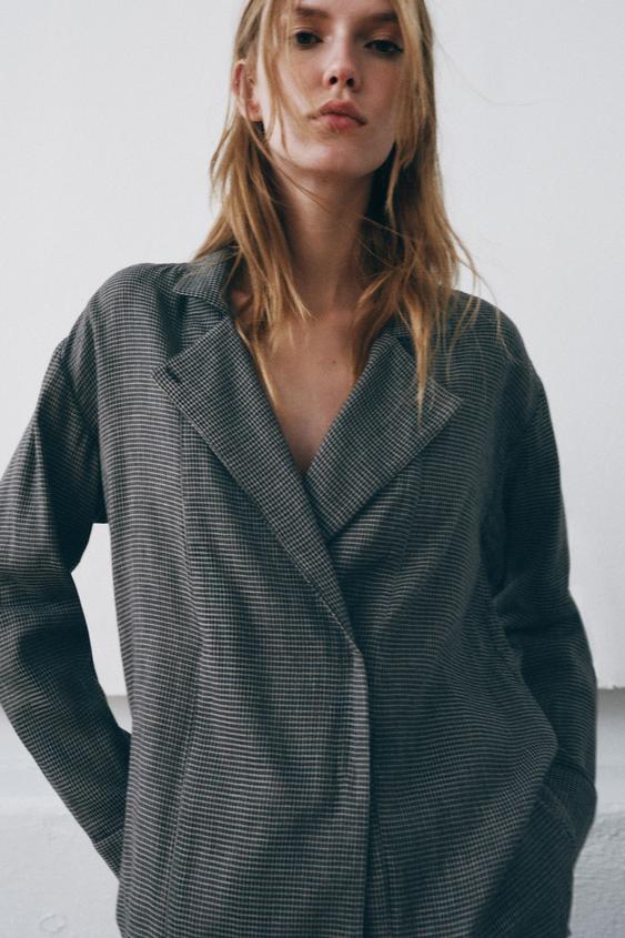 CAMISA CUADROS ZW COLLECTION