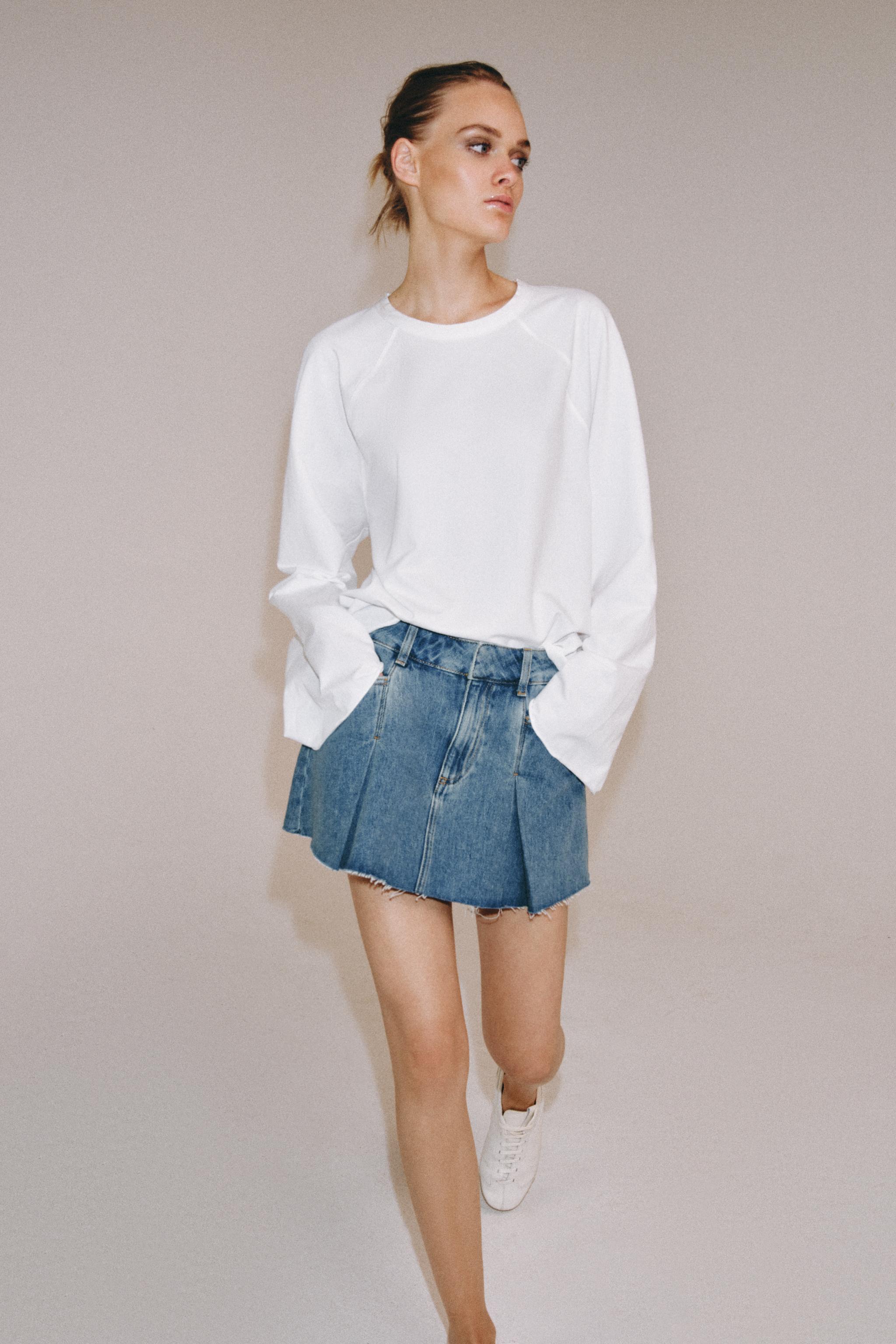 FALDA CORTA DENIM ZW COLLECTION