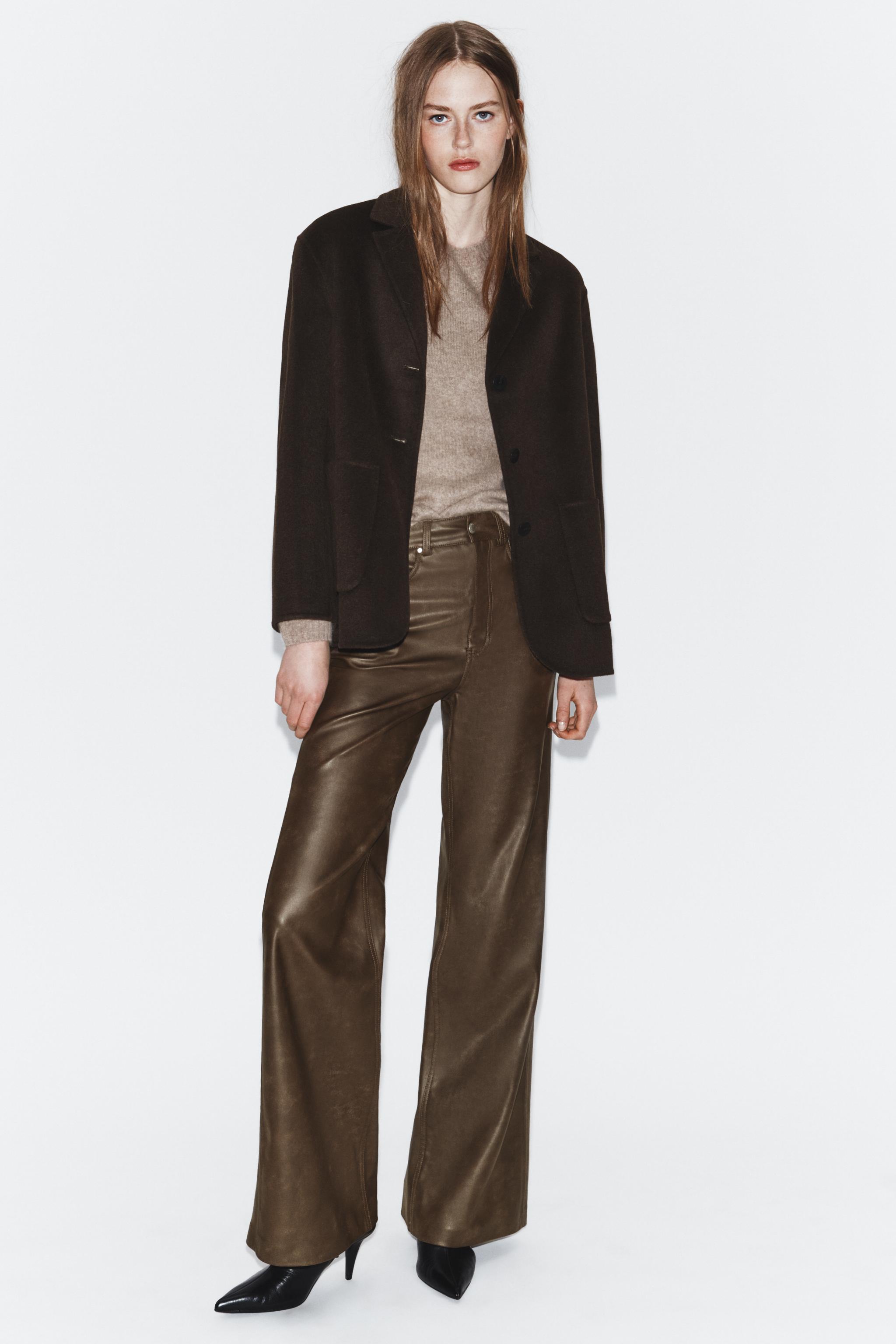 PANTALONES EFECTO PIEL ZW COLLECTION