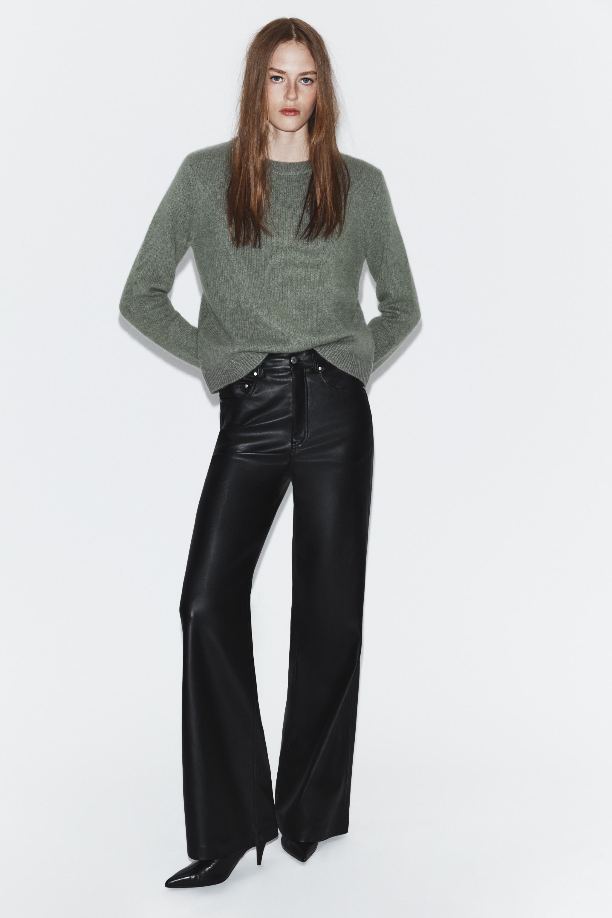 PANTALONES EFECTO PIEL ZW COLLECTION