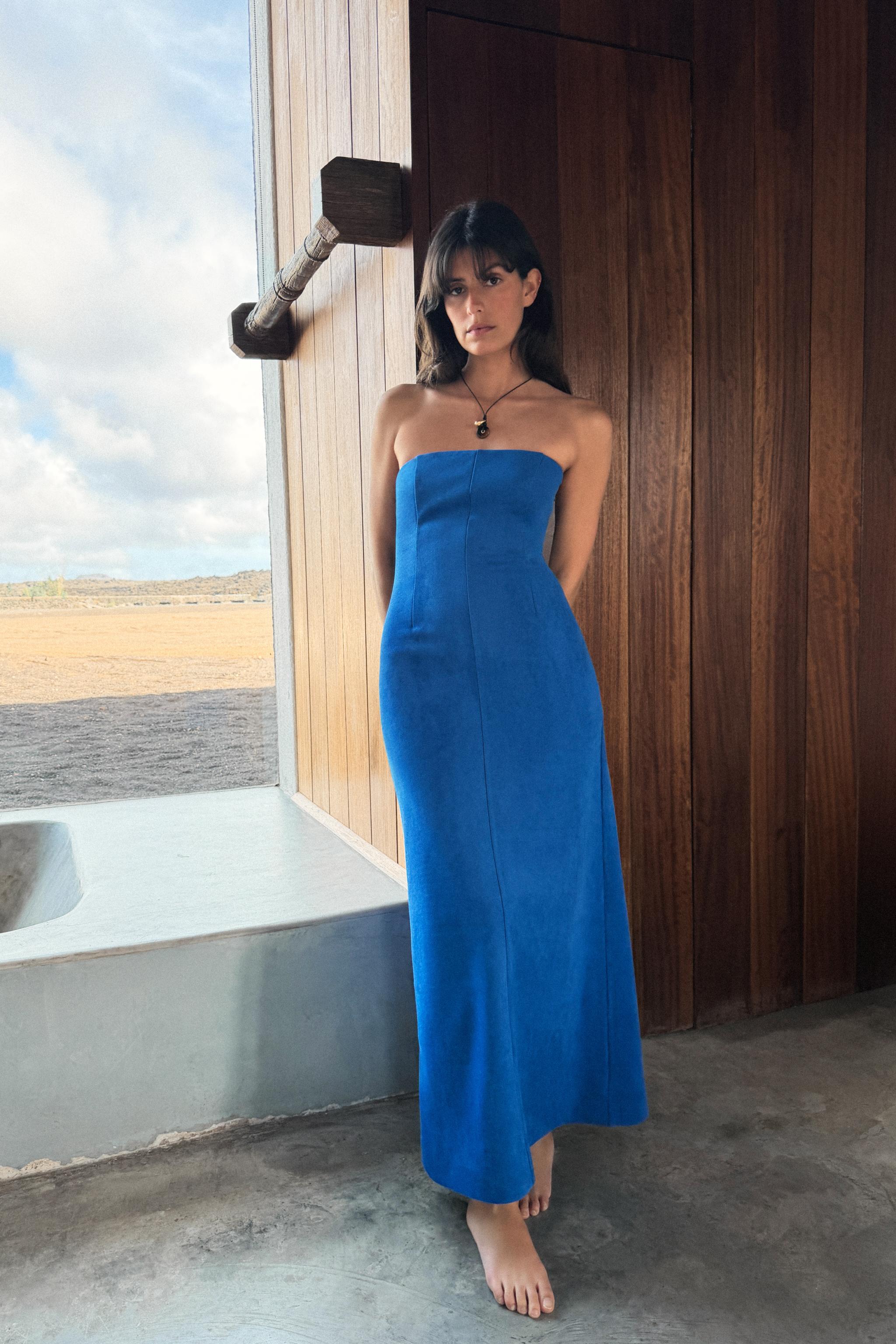 VESTIDO EFECTO ANTE