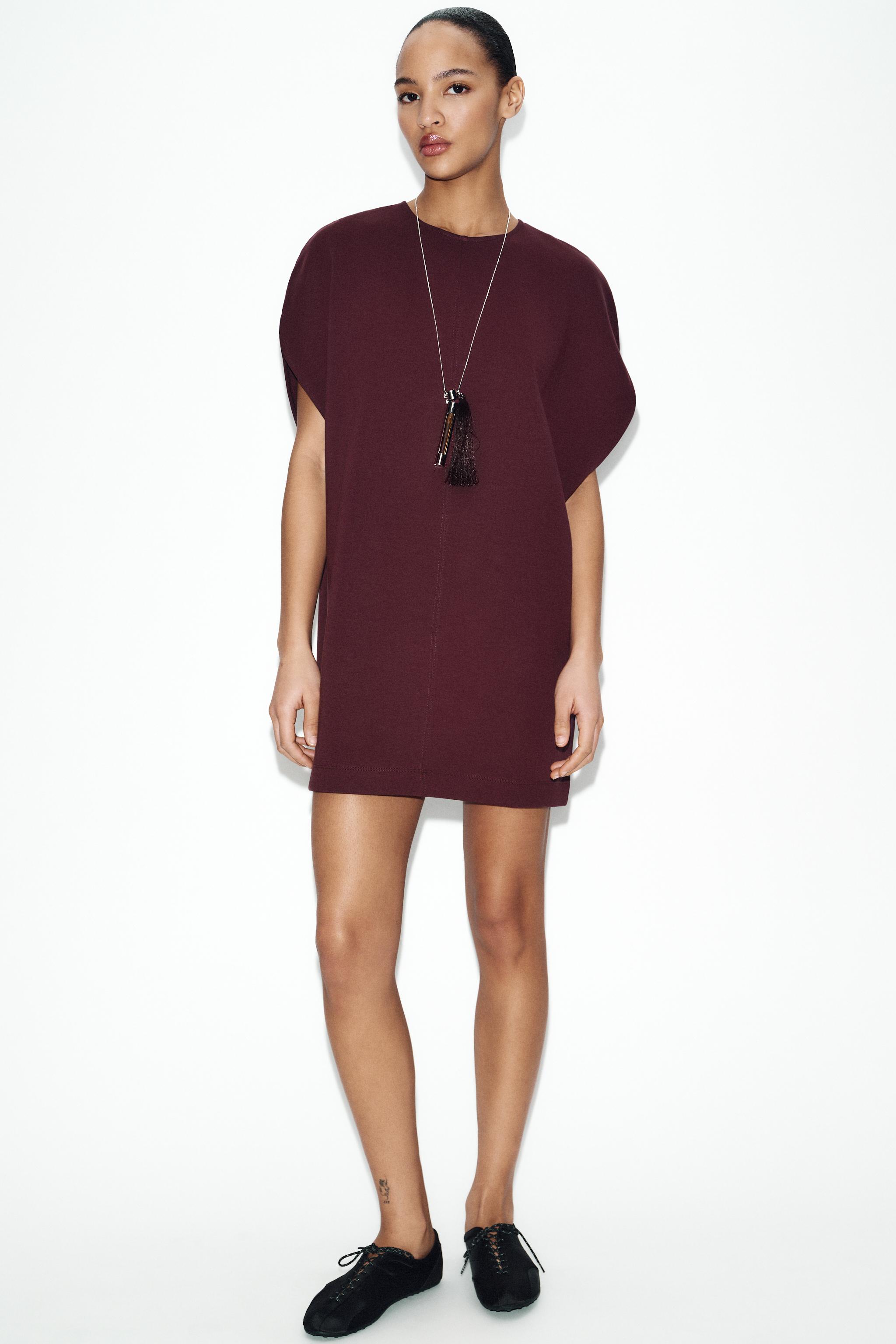 VESTIDO CORTO INTERLOCK