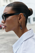 PENDIENTES EFECTO MADERA BRILLOS
