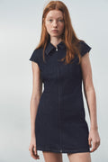 VESTIDO CORTO DENIM TRF