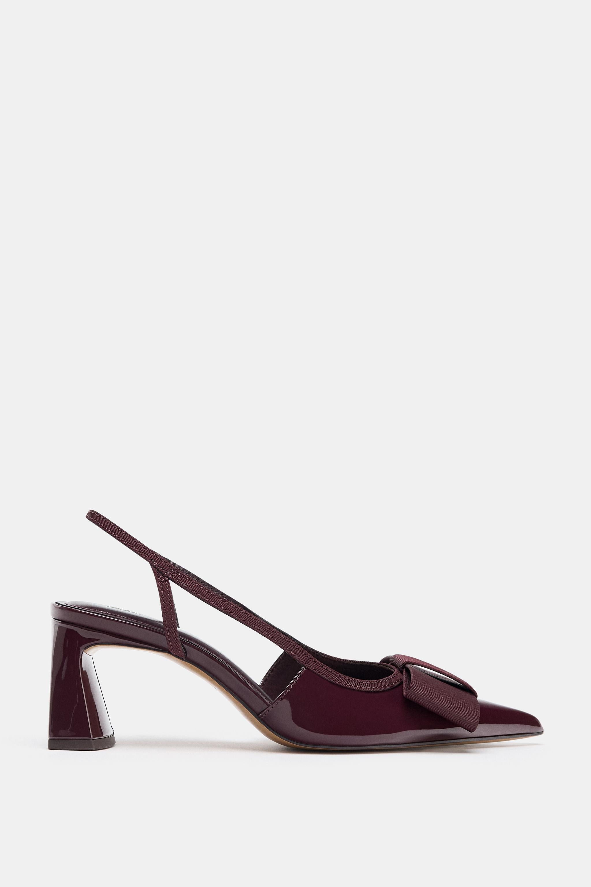 ZAPATO TACÓN DESTALONADO LAZO
