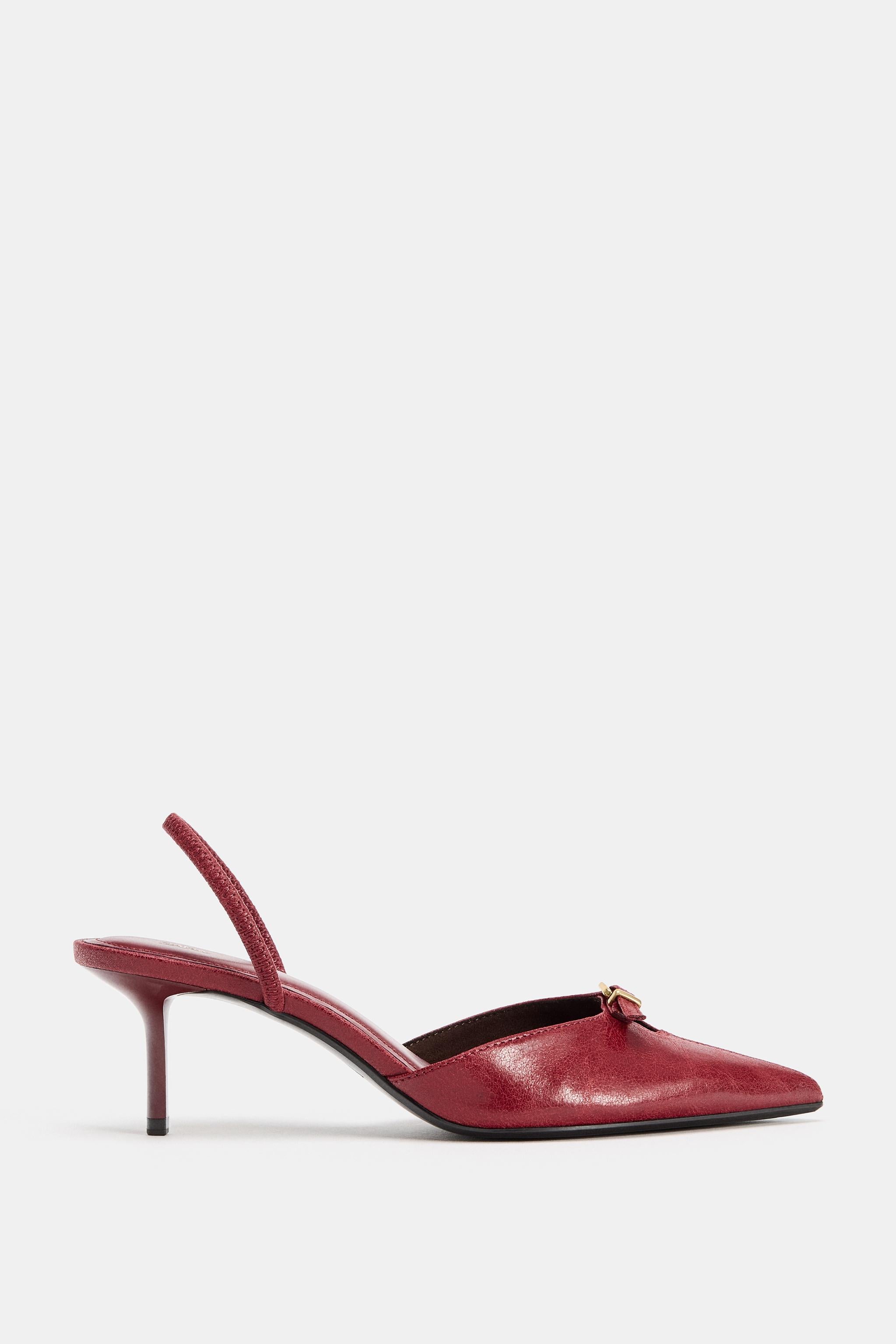 ZAPATO TACÓN DESTALONADO HEBILLA